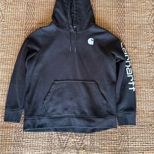 Carhartt Men's Black Pullover Hoodie